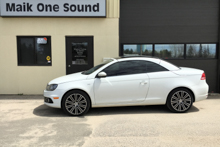 2015 VW EOS with professional window tint in North Bay